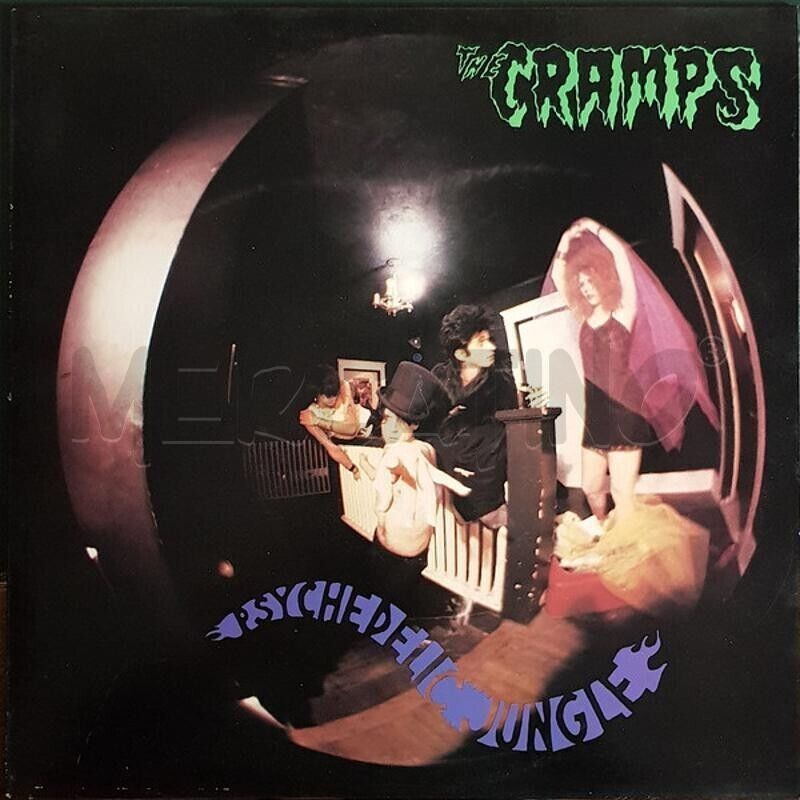 The Cramps - Psychedelic Jungle Record 33 RPM LP Vinyl