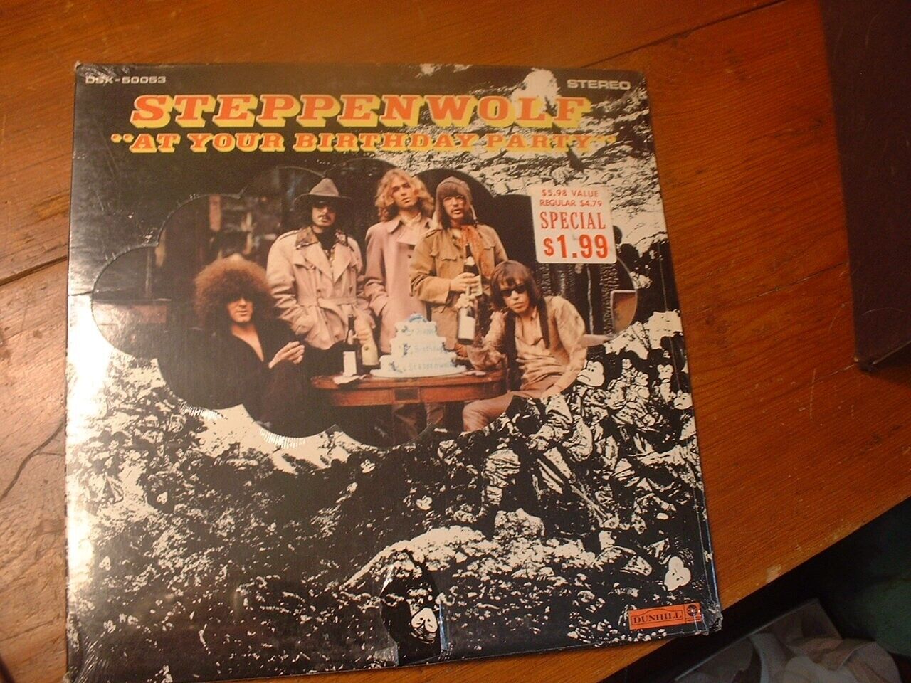 DSX 50053 First Pressing Factory Sealed Die Cut Steppenwolf - At Your Birthday