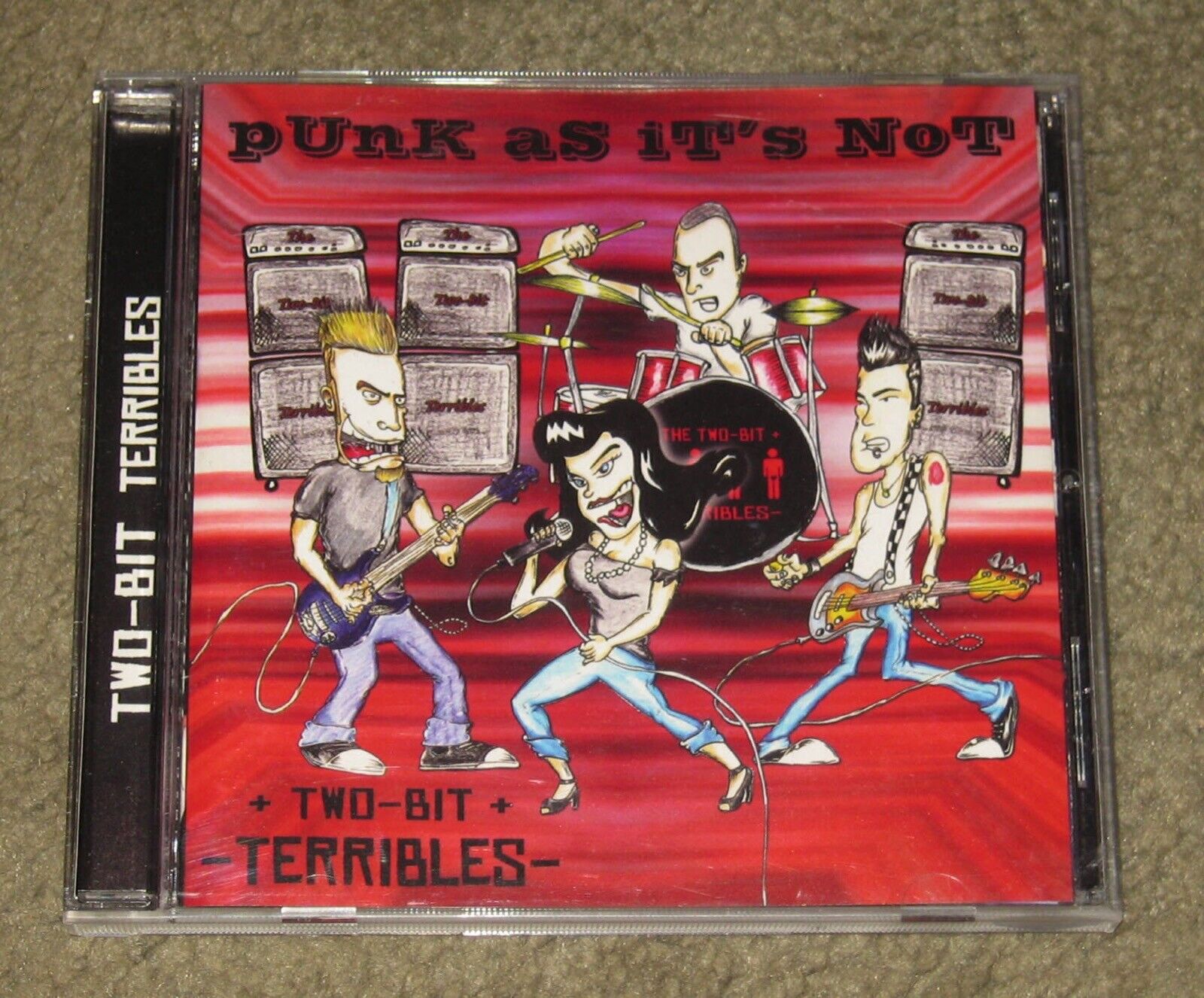 Two-Bit Terribles - Punk As It\'s Not (CD, 2005)
