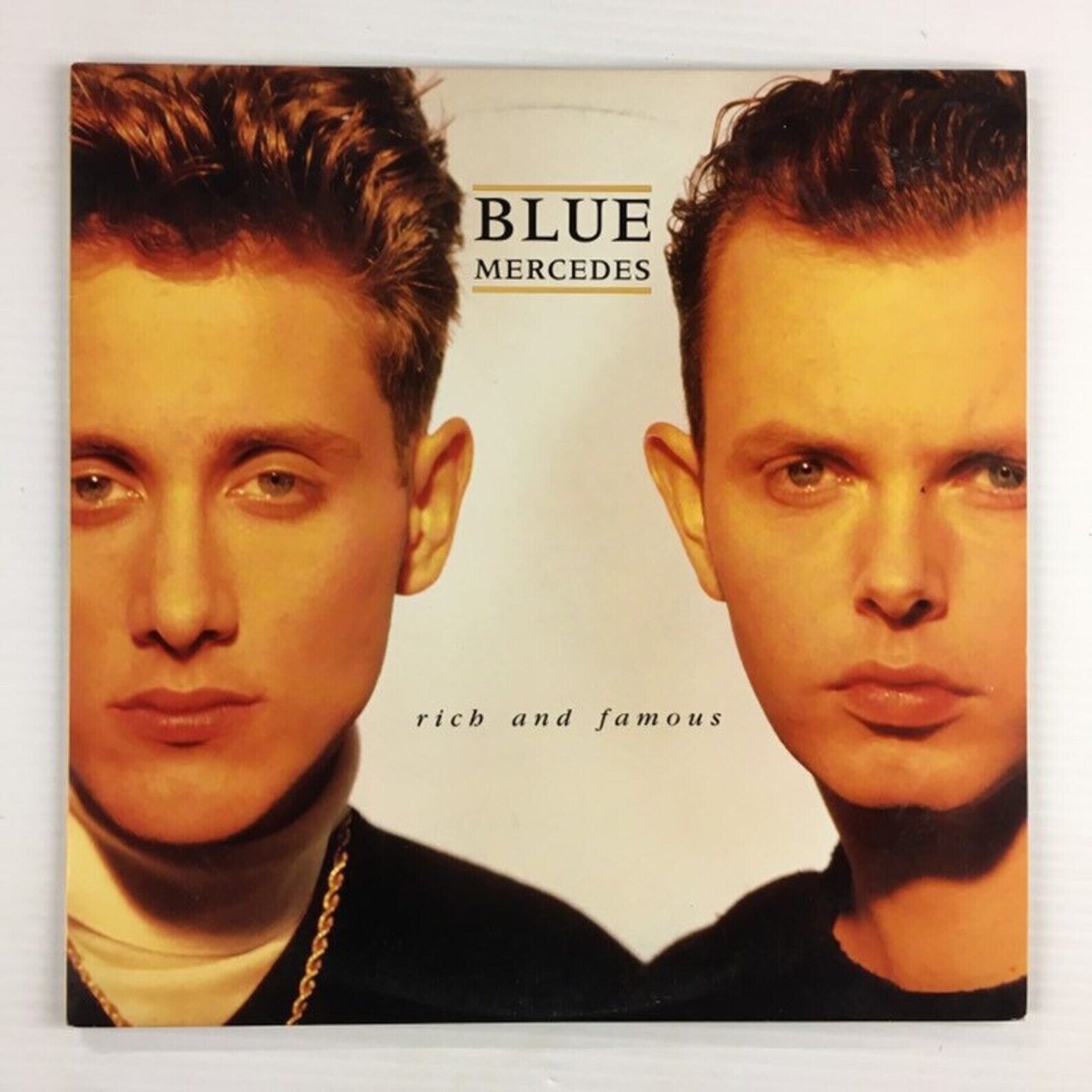 Blue Mercedes – Rich And Famous LP Record – 1988 – MCA Records (Vintage Vinyl)