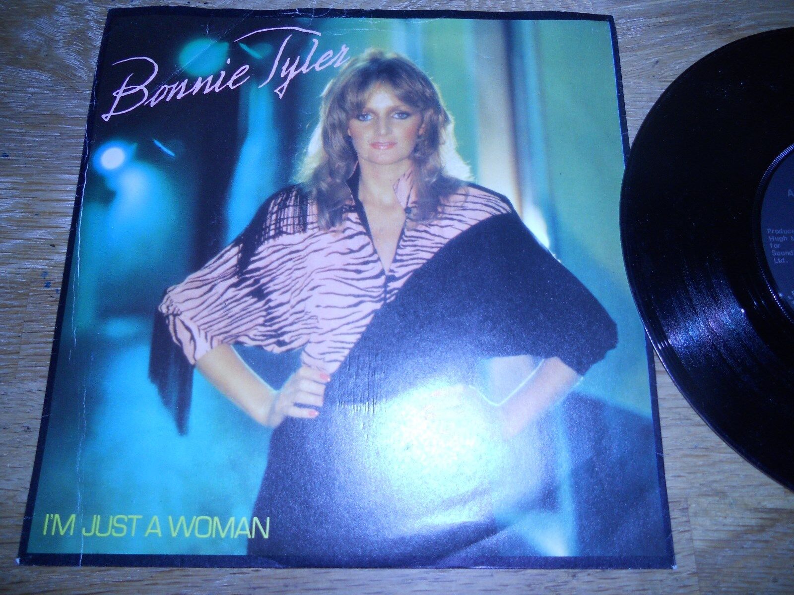 BONNIE TYLER I´M JUST A WOMAN / SITTING ON THE EDGE OF THE OCEAN UK RCA RECORDS*