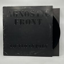 Agnostic Front - Victim In Pain - 1986 US Album VG++ Ultrasonic Clean picture