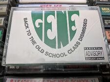 Mean Gene- Back To The Old School Rare Cassette 1995 Flint Mi Rap Tape OG OOP  picture