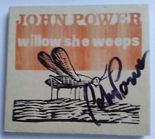 SIGNED John Power : Willow She Weeps CD Autograph picture