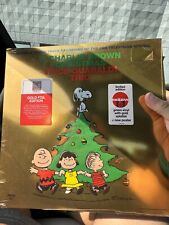 Vince Guaraldi Trio  A Charlie Brown Christmas Green w/ Gold Splatter Vinyl PICS picture