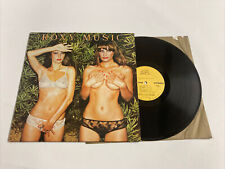 GOOD Roxy Music Country Life Vinyl Record LP SD 36-106 Uncensored Cover Insert picture
