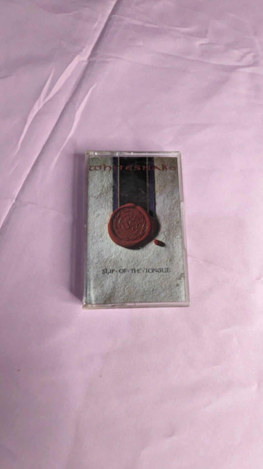 Vintage Whitesnake Slip Of The Tongue Cassette 