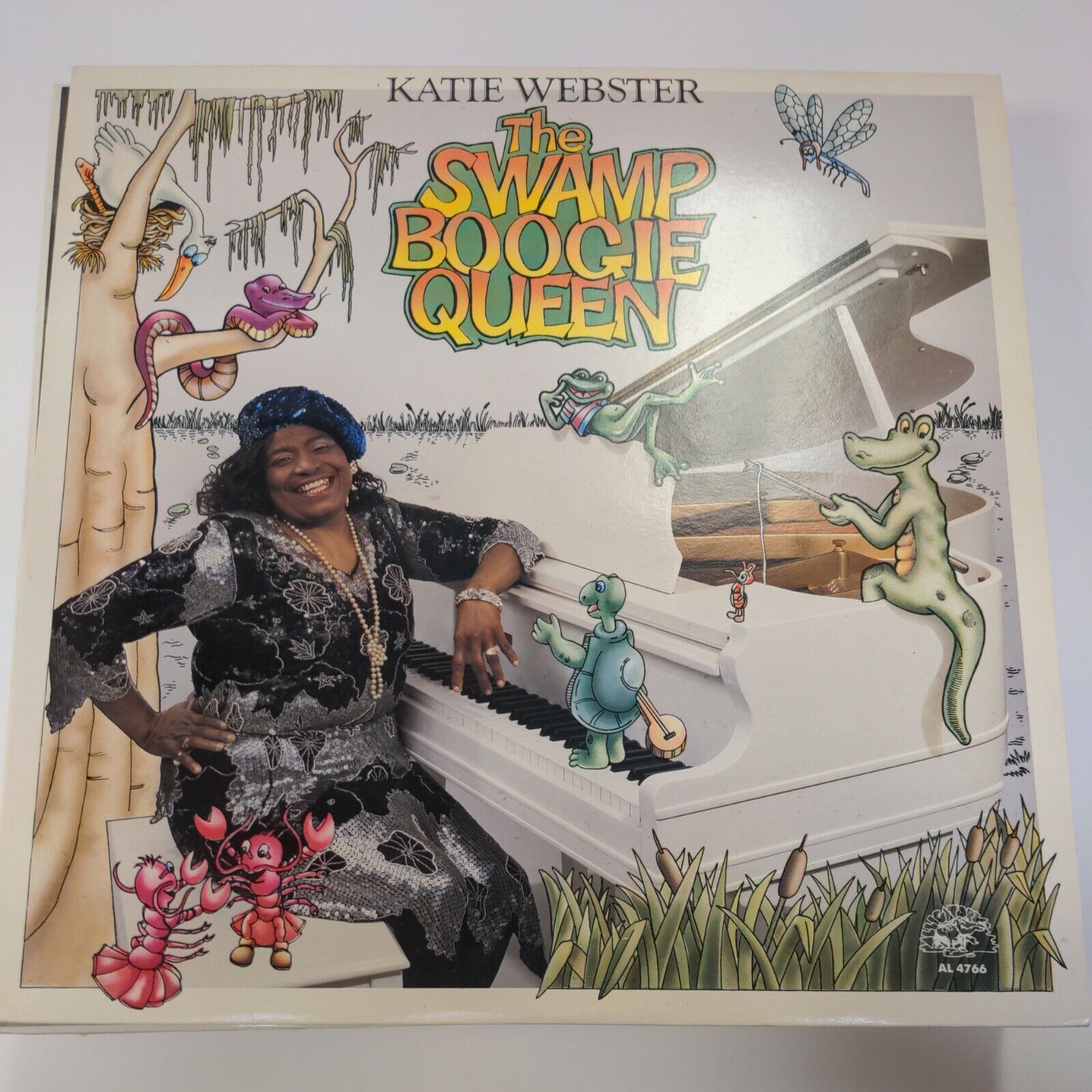 Record Album Katie Webster The Swamp Boogie Queen LP VG