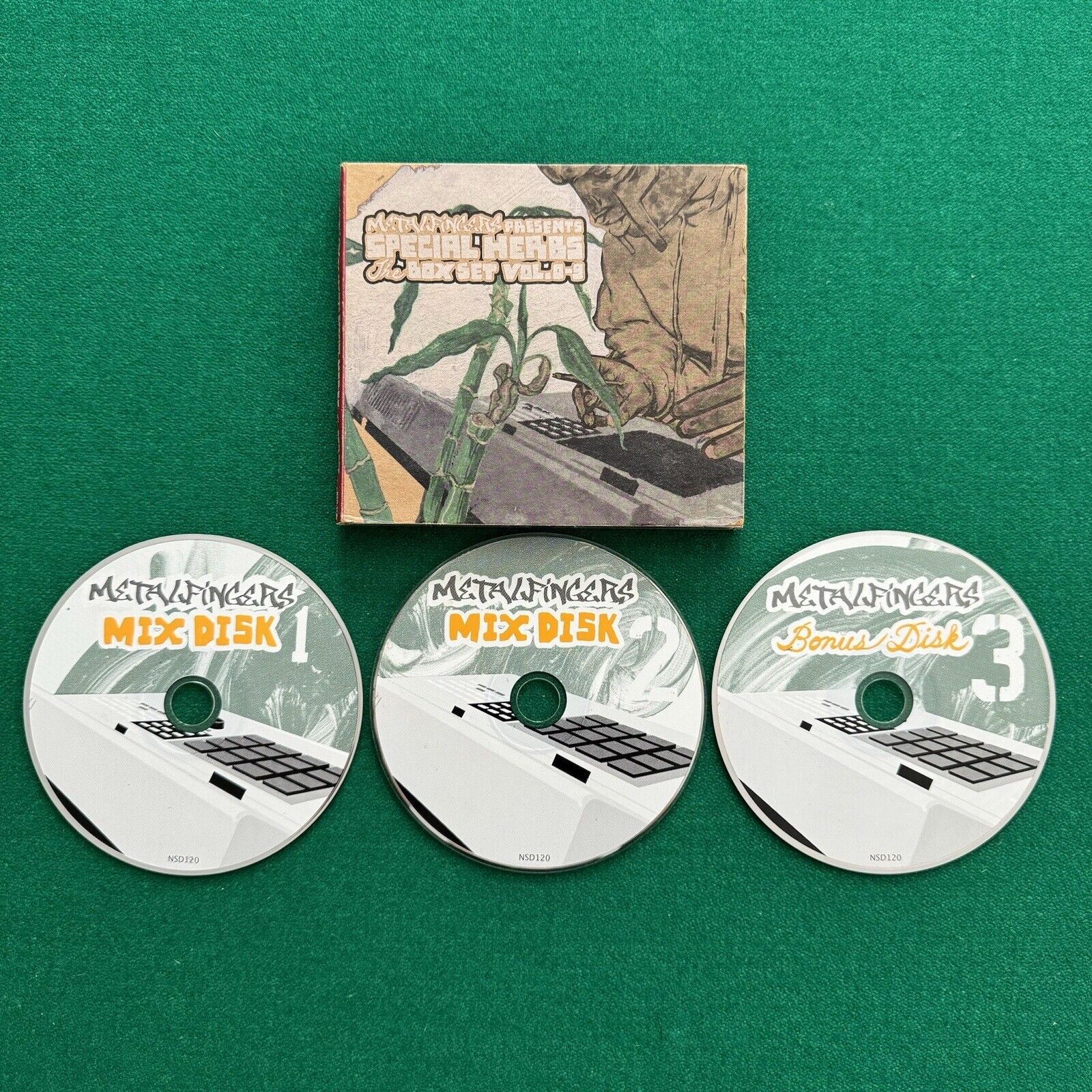 MF Doom - Special Herbs (The Box Set, 2006) CD Rare 🔥🔥