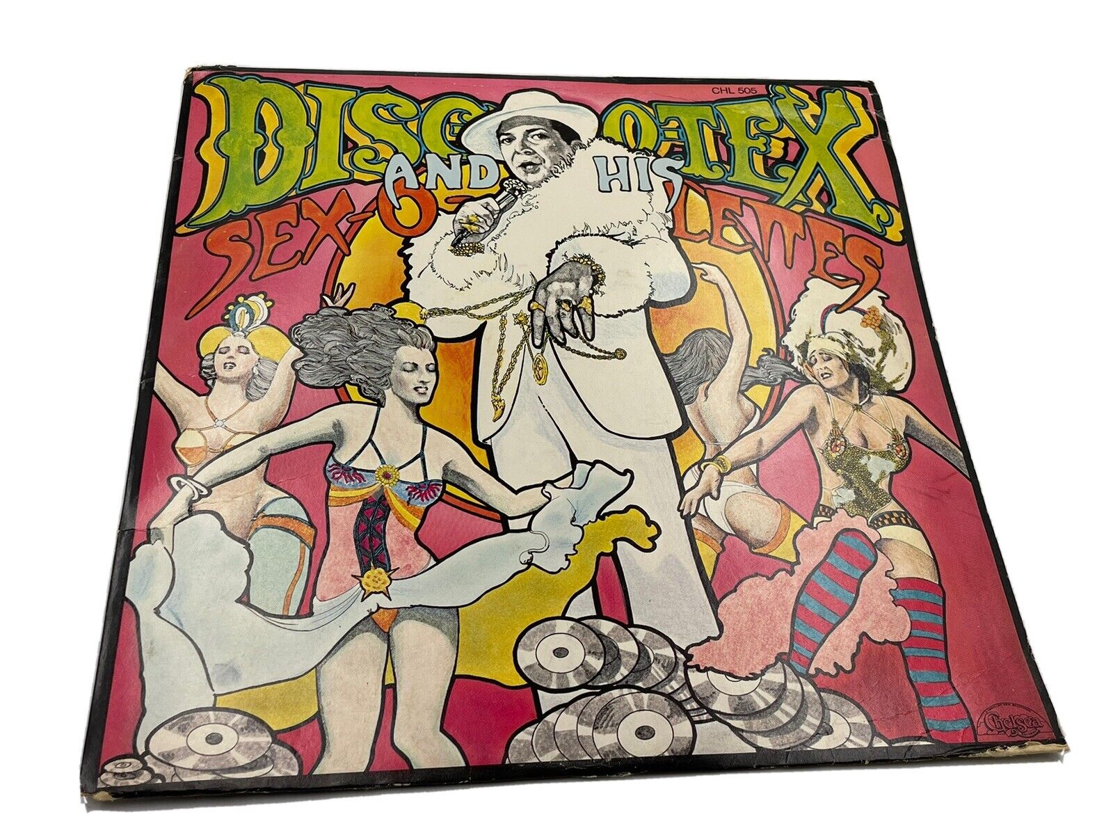 Disco Tex & The Sex-O-Lettes Review 1975 CHL-505 Vinyl 12\'\' Vintage