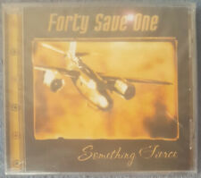 FORTY SAVE ONE Something Fierce 2000 CD Sealed MICAH Records BUY 2, GET 1 FREE picture