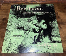 Beethoven Christ on the Mount of Olives vintage vinyl LP record Henry Swoboda picture