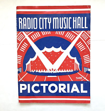 Vintage Music Program. Radio City Music Hall. picture