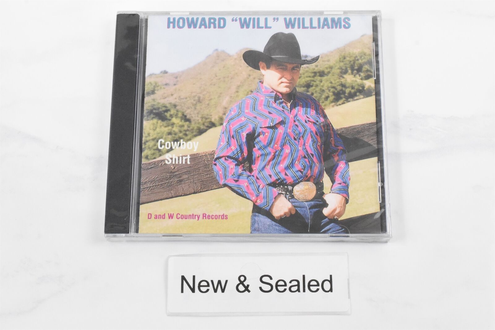 Howard Will Williams Cowboy Shirt D and W Records (CD, 