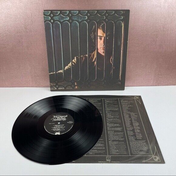 Vintage Neil Diamond Tap Root Manuscript Vinyl Record Music