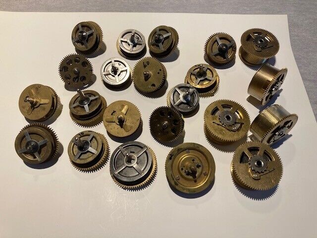 LOT OF 22 Cable Drums, Cuckoo Sprockets, 2 with Plastic Guards, See pics.