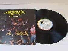 Anthrax Madhouse  12IS285 1986 UK Vinyl  LP S216 picture