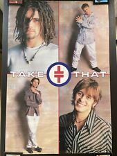 RARE Take That 1995 Large Poster. Approx 35
