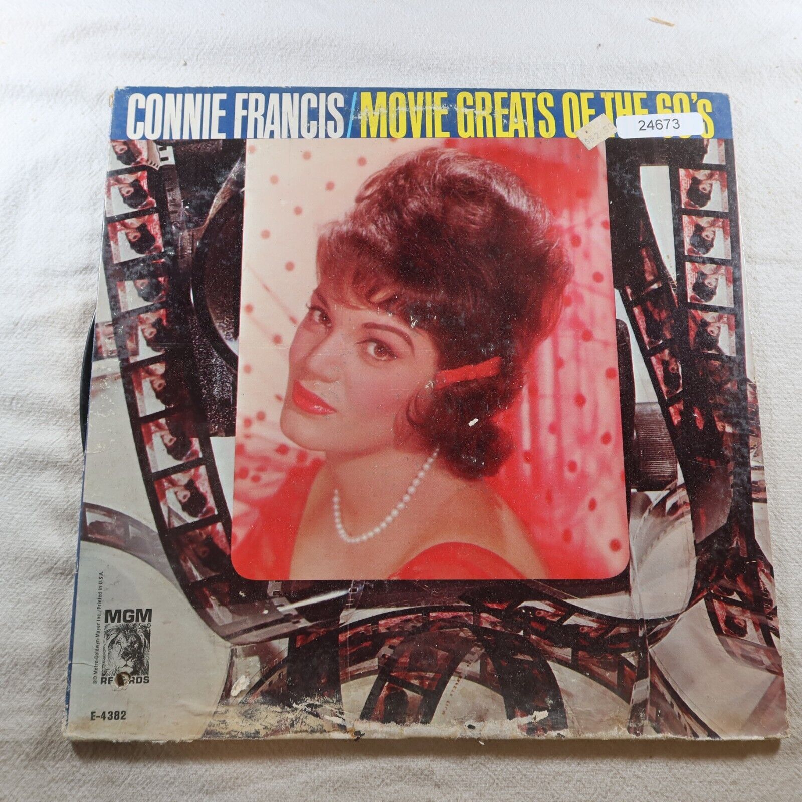 Connie Francis Movie Greats Of The 60S   Record Album Vinyl LP
