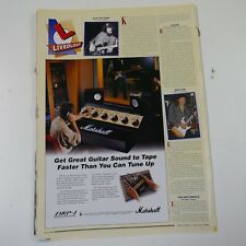 21x30cm magazine cutting 1994 MARSHALL PRE-AMP DRP1 picture