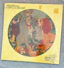 Vintage 1980’s Walt Disney Lady And The Tramp Soundtrack Picture LP - NEW SEALED picture