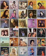 VINTAGE 60s 70s 80s FEMALE ARTISTS CLASSIC COUNTRY Albums Vinyl Records LPs **** picture