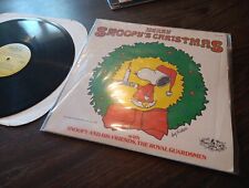 Merry Snoopy's Christmas  The Royal Guardsmen,Vinyl LP  MLP-1238  1967 Schulz picture