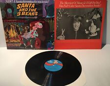 SANTA AND THE 3 BEARS Vinyl LP Mr Pickwick SPC 1501 w/ DECORATION CUTOUT – G+ picture