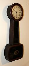 Antique American Howard-Style Weight Banjo Clock picture