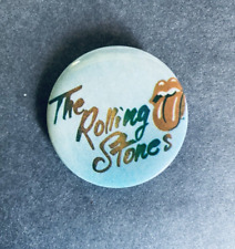 Vintage 1980's Rolling Stones 1-1/2'  Pinback Button Mick Jagger picture