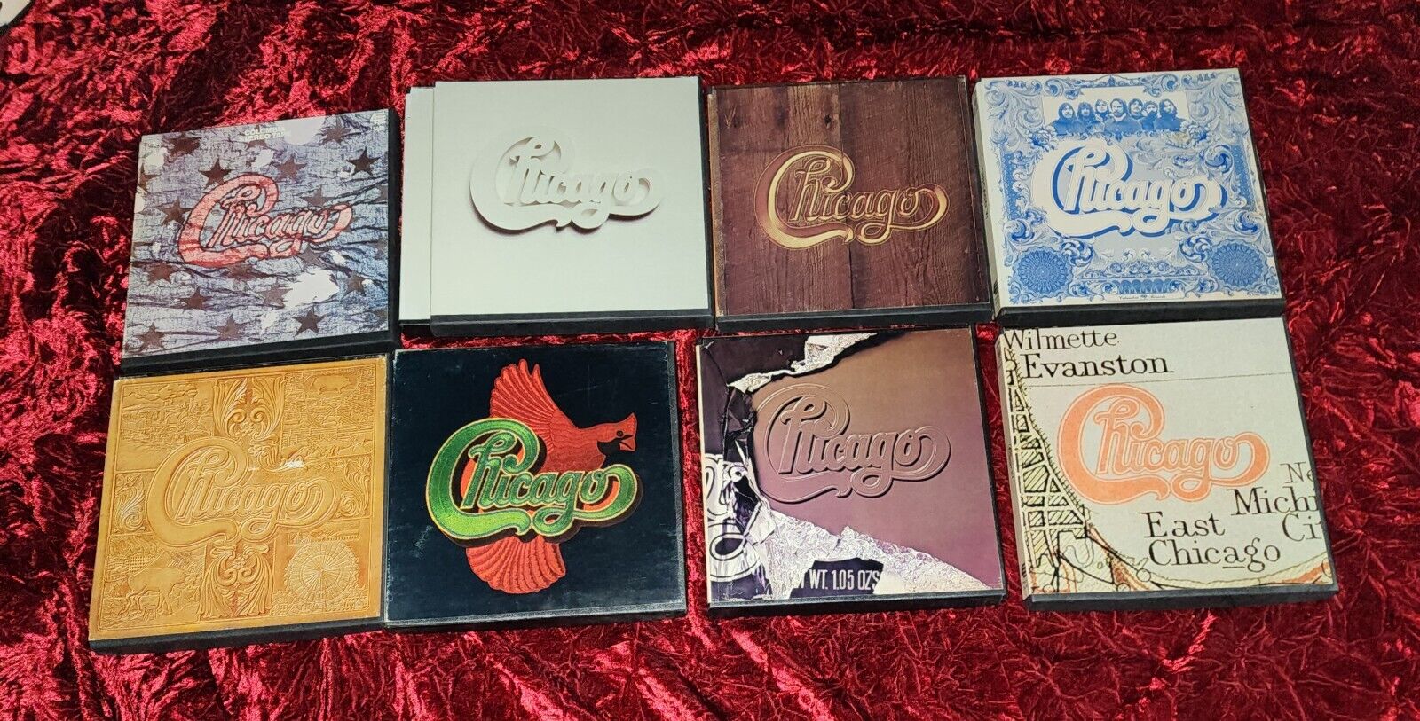 CHICAGO (The Band) - Reel to Reel Tapes  (8 titles - III - XI) - VERY GOOD +