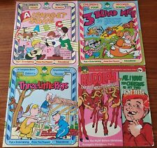 Lot Of Four Vintage Children's Peter Pan Records picture
