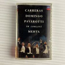 Carreras/Domingo/Pavarotti In Concert-Mehta Cassette 1990 Decca picture