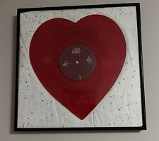 VERY RARE Lana Del Rey Heart Shaped UO Limited Edition Love Lust For life Vinyl picture