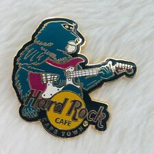 Hard Rock Cafe Pin - Cape Town South Africa Baboon Playing Guitar picture