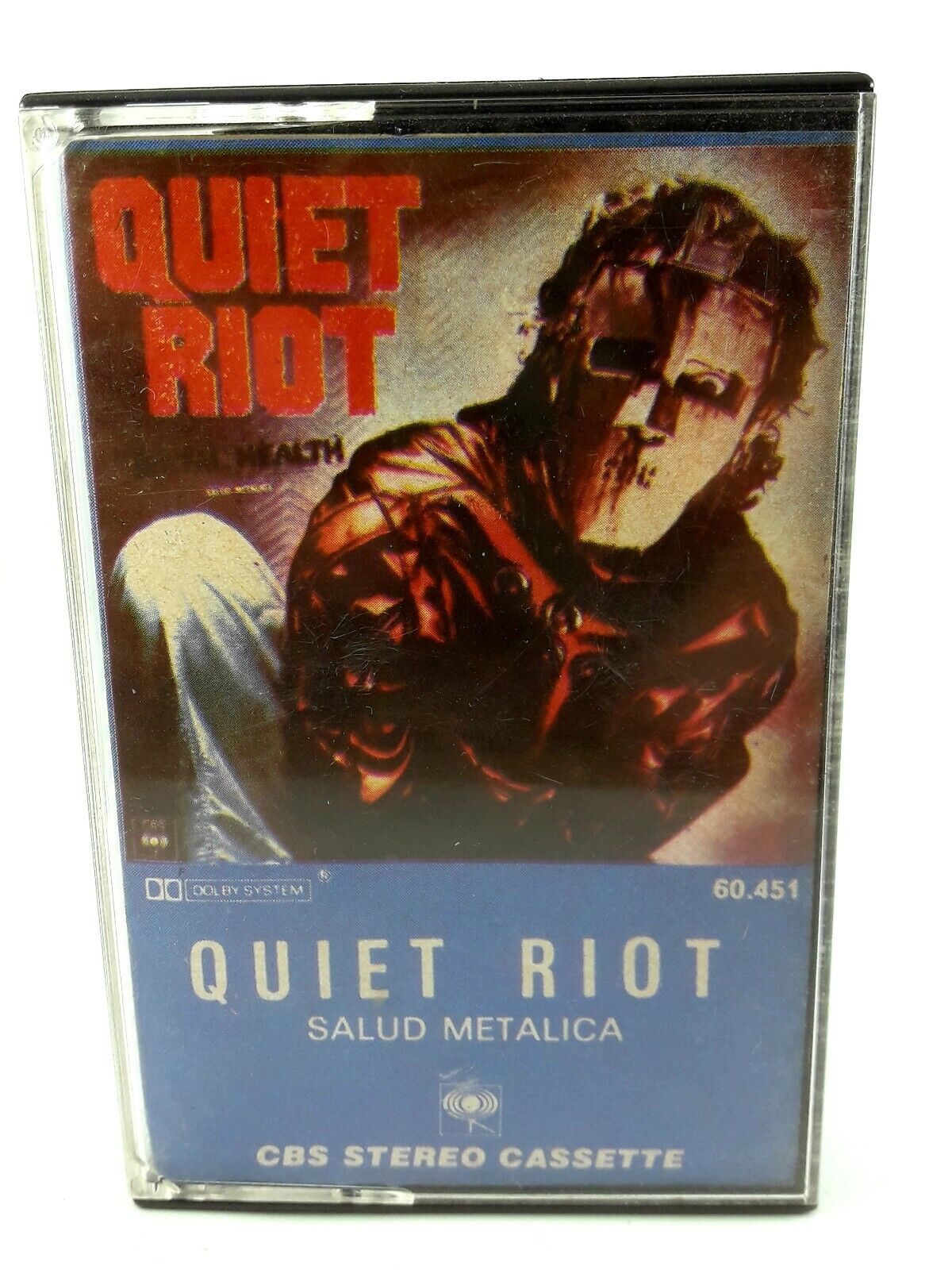 1983 Quiet Riot Metal Health Cassette Argentina Pressing Rare Tape Tested Rock