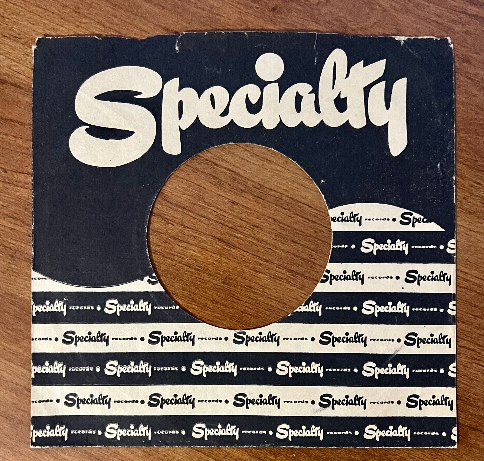 Vintage Specialty Records Hollywood CA Sunset Blvd 45 RPM 7” Record Sleeve Rare
