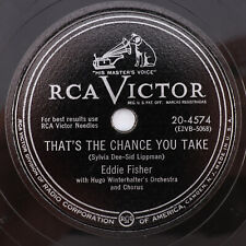 Eddie Fisher - That's The Chance You Take / Forgive Me 1952 10