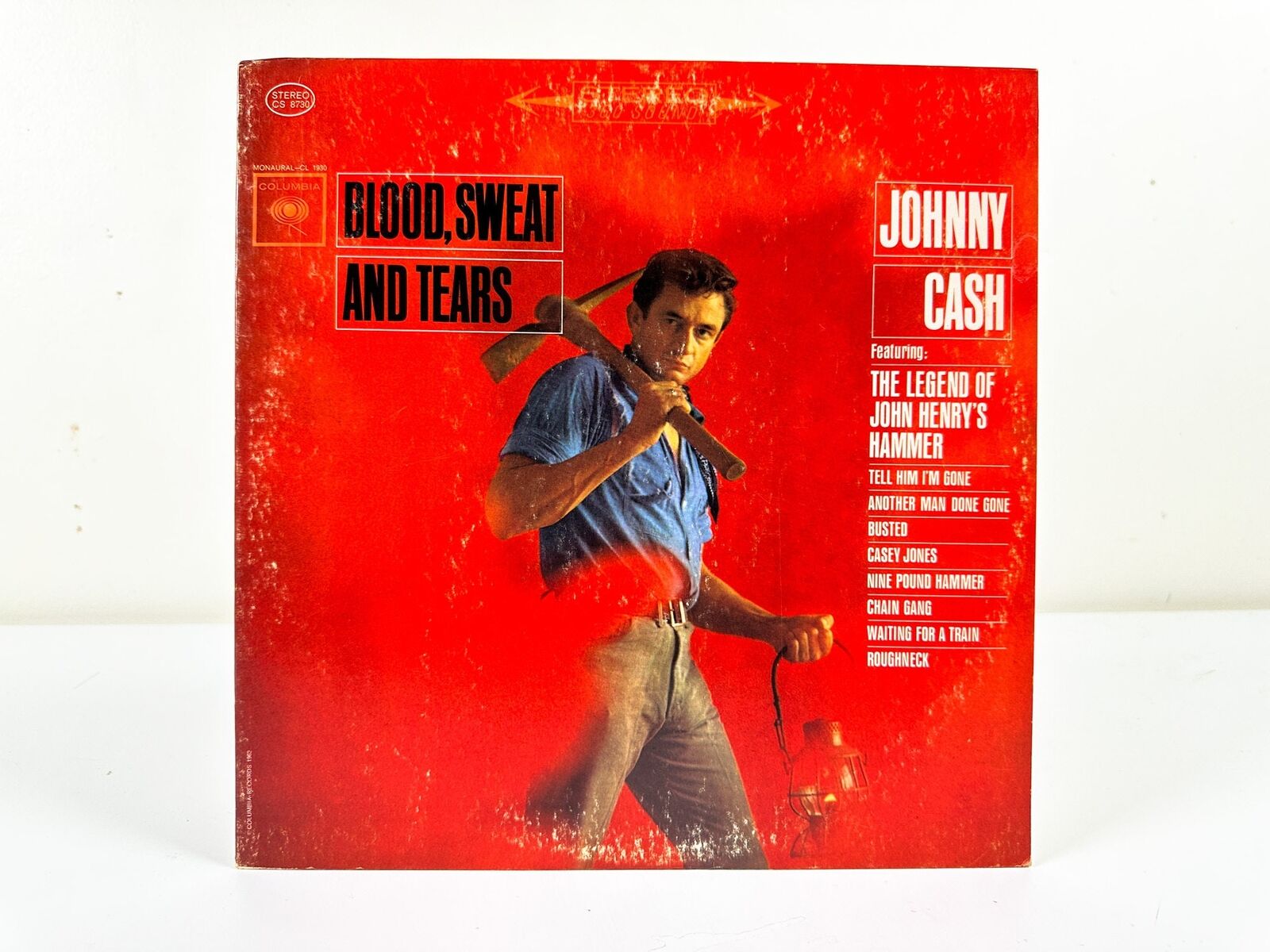Johnny Cash - Blood, Sweat And Tears - Vinyl LP Record - 1963