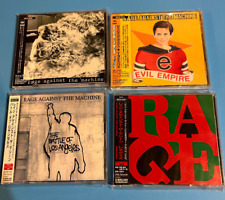 Rage Against The Machine JAPAN RELEASE EDITIONS 4 Titles CD Set LOT picture