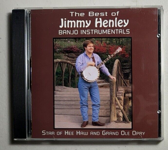 JIMMY HENLEY Best Banjo Instrumentals CD - AUTOGRAPHED/SIGNED Country/Bluegrass