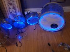  Tama Silverstar Mirage Limited Edition Acrylic Drums 5 piece Come With Drums Li picture