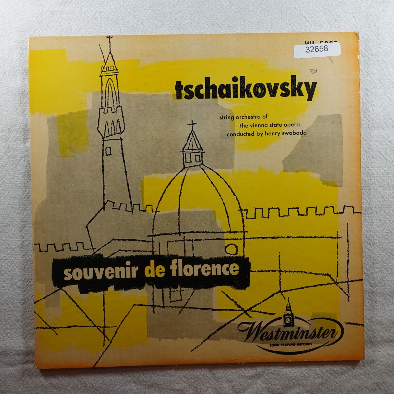 Henry Swoboda Souvenir De Florence LP Vinyl Record Album