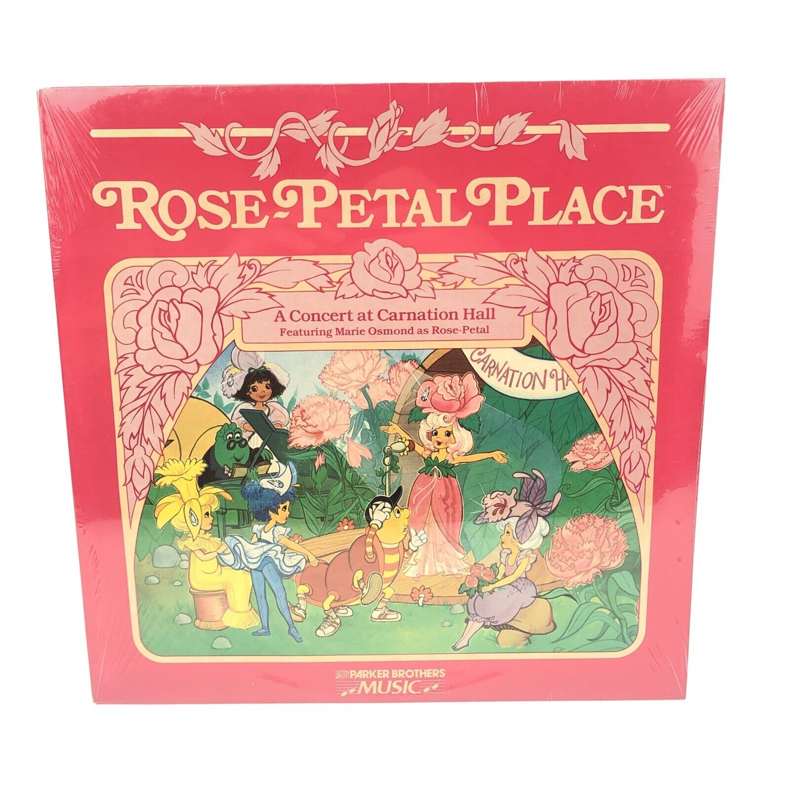 Vintage Rose Petal Place LP Album Vinyl Cartoon Marie Osmond NEW Factory SEALED