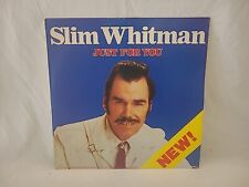 Slim Whitman - Just For You Vinyl Record 1980 Liberty Records SLL-8140 picture