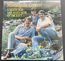 Minneapolis Concert Gordon Bok Ann Mayo Muir Ed Tricket Vinyl Record Sealed picture