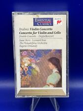 Isaac Stern, Leonard Rose - Brahms Violin & Double Concerto - Sony Cassette Tape picture