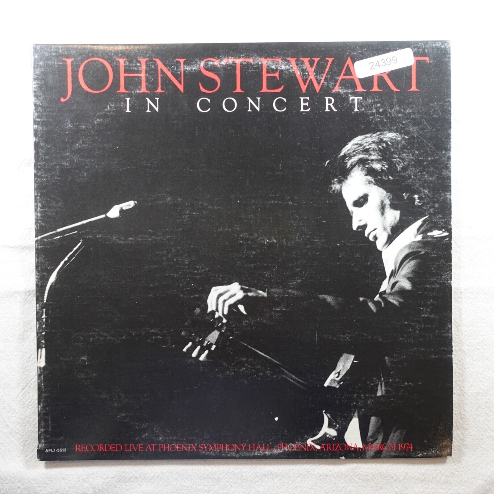 John Stewart In Concert   Record Album Vinyl LP