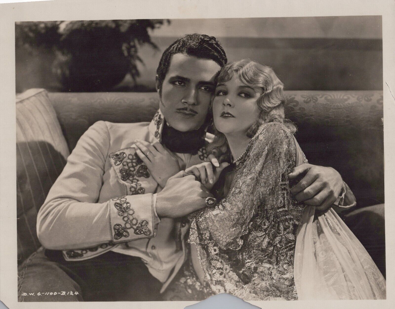 Don Alvarado + Mary Philbin in The Drums of Love (1928) ❤ Vintage Photo K 392