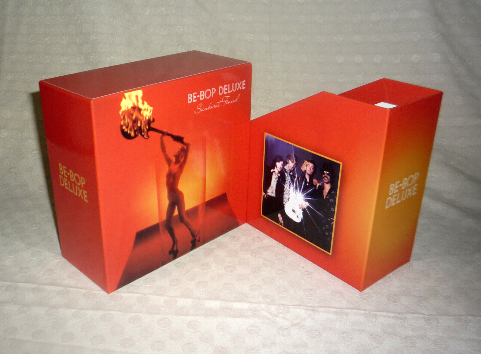 Be Bop Deluxe : Sunburst Finish empty box for Japan mini lp,Jewelcase cd